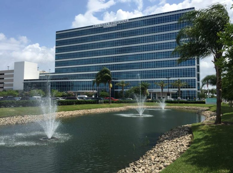 Bay Area Regional Medical Center, the newly opened Houston-area hospital Santiago helped ramp up
